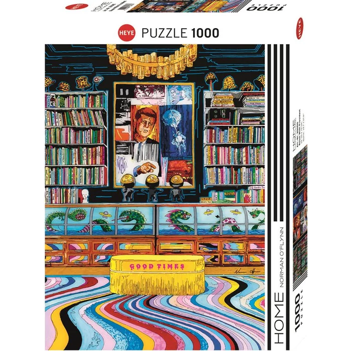 Heye 30005 - Room with president, O'Flynn - 1000 db-os puzzle