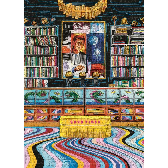 Heye 30005 - Room with president, O'Flynn - 1000 db-os puzzle