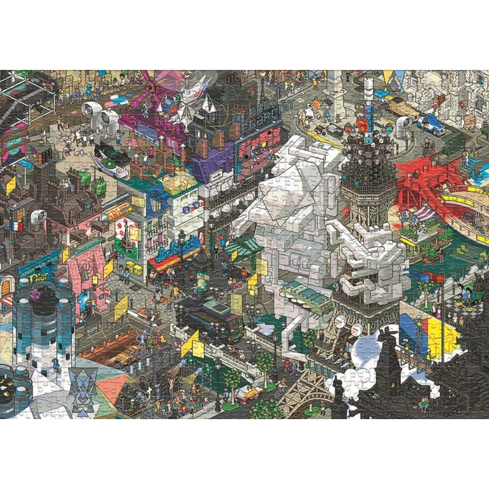 Heye 30006 - Pixorama - Paris Quest - 1000 db-os puzzle