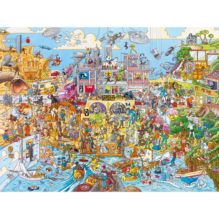 Heye 29995 - Hollyworld - 1500 db-os Triangular puzzle