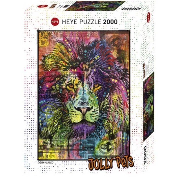 Heye 29894 - Lion's Heart, Jolly Pets - 2000 db-os puzzle