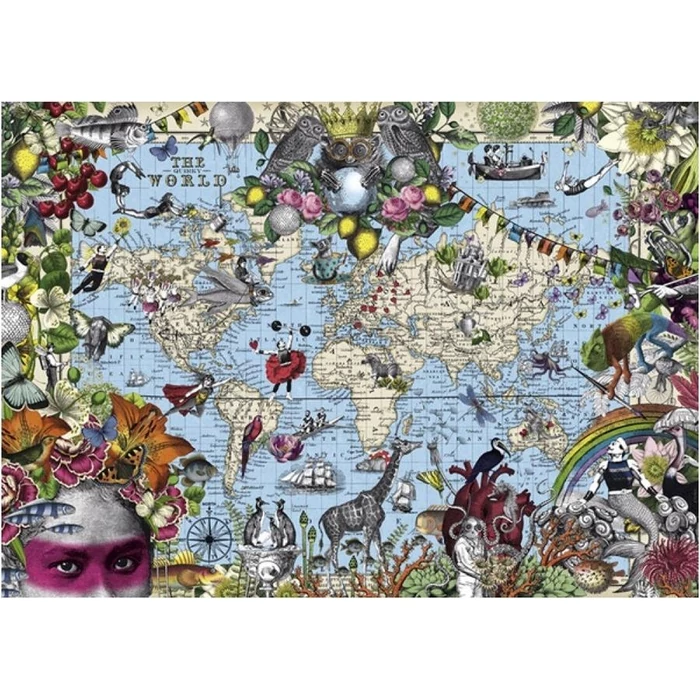 Heye 29913 - Quirky World, Pabuku - 2000 db-os puzzle