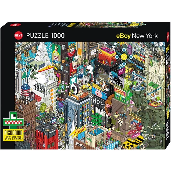 Heye 29914 - Pixorama - New York Quest - 1000 db-os puzzle