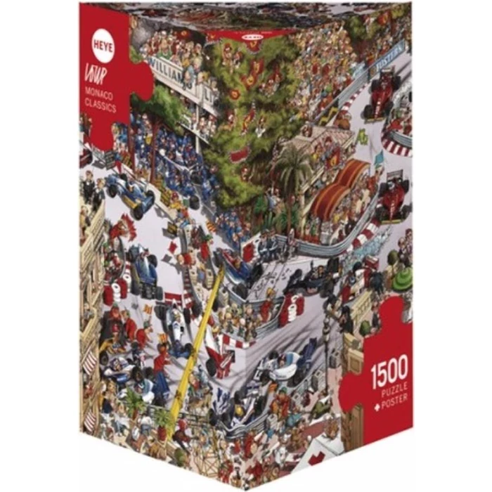 Heye 29923- Triangular puzzle - Monaco Classics, Loup - 1500 db-os puzzle