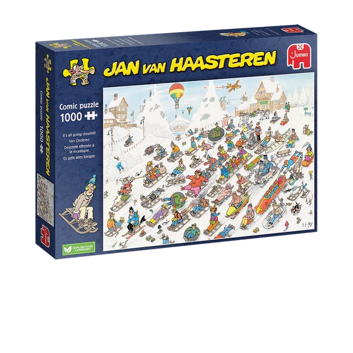 Jumbo 00025 - It's all going downhill - 1000 db-os puzzle