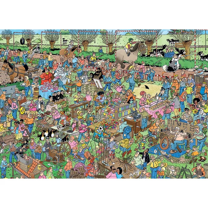 Jumbo 1000 db-os puzzle - Jan Van Haasteren - The Dutch Craft Market (20046)