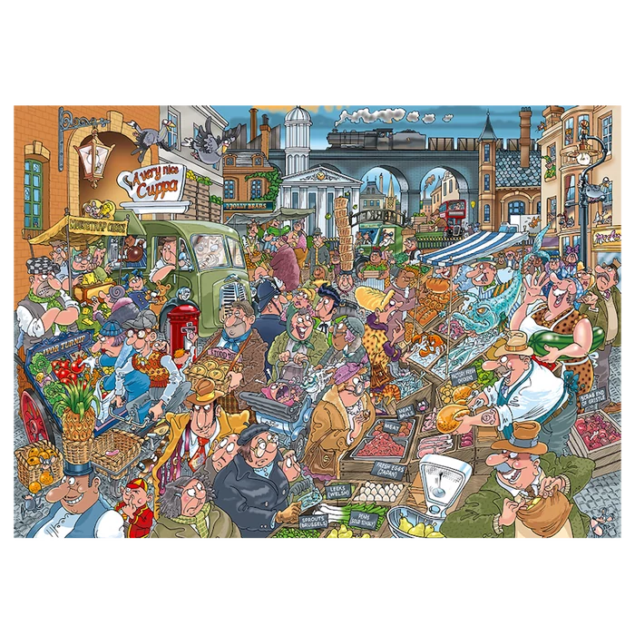Jumbo 1000 db-os puzzle - Wasgij Túlterhelt (00022)