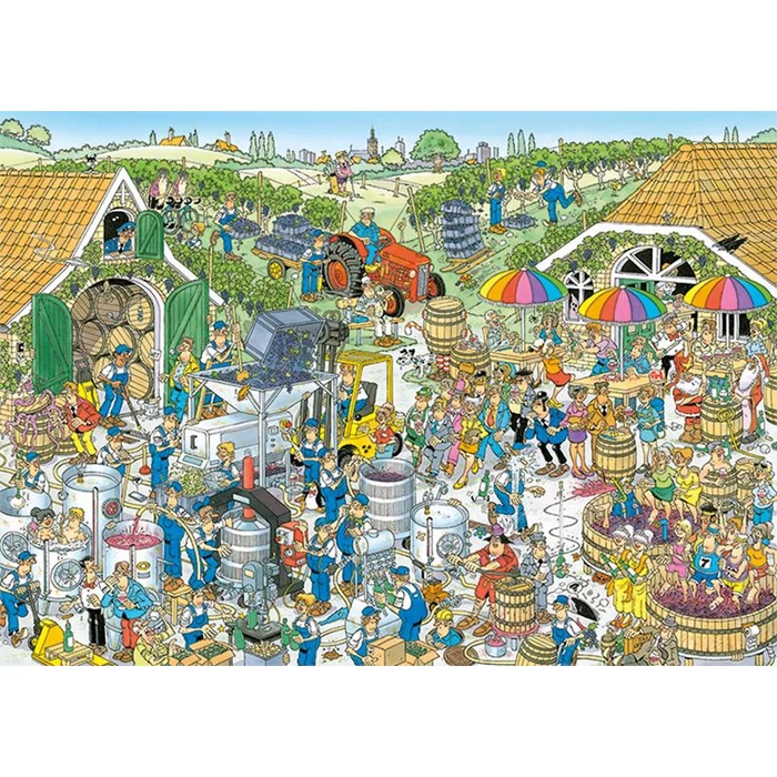 Jumbo 19095 - Jan Van Haasteren - Borospince - 1000 db-os puzzle