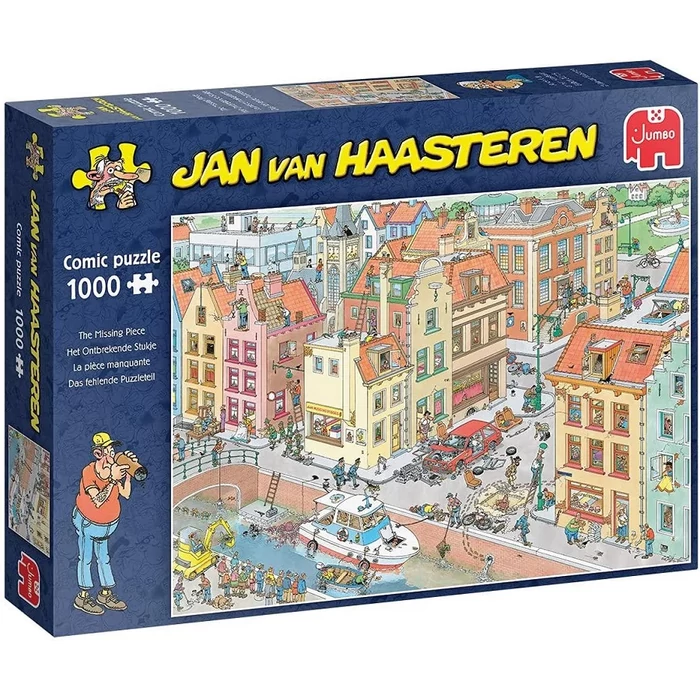 Jumbo 20041 - Jan Van Haasteren - Hiányzó elemek - 1000 db-os puzzle