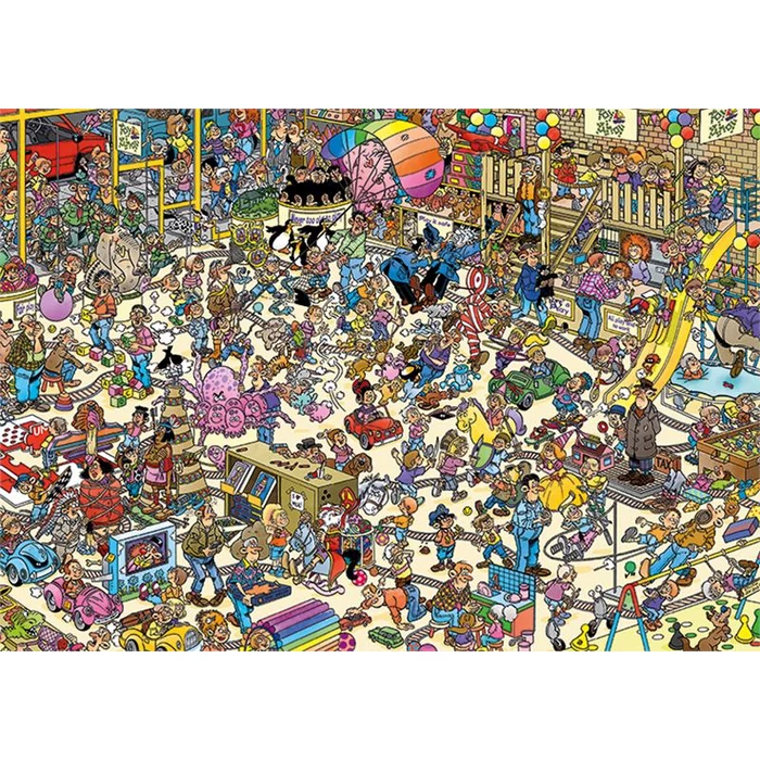 Jumbo 19073 - Jan Van Haasteren - Játékbolt - 1000 db-os puzzle