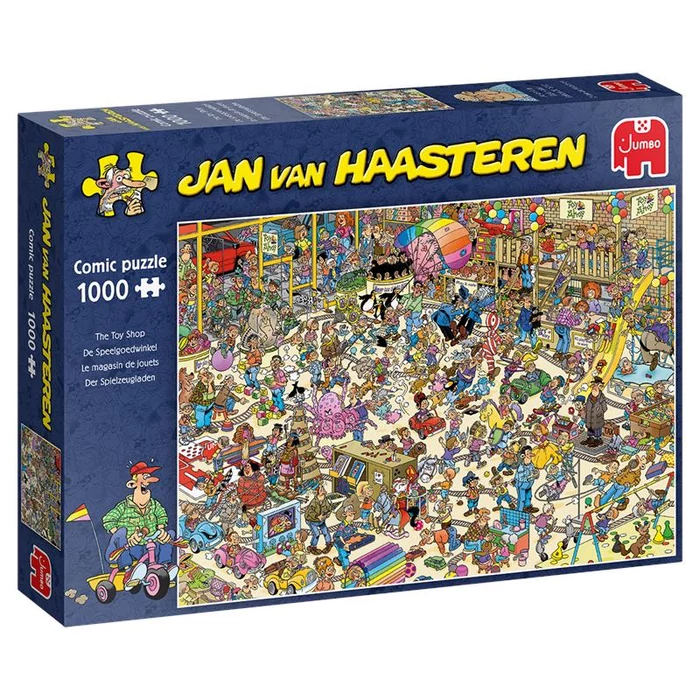 Jumbo 19073 - Jan Van Haasteren - Játékbolt - 1000 db-os puzzle