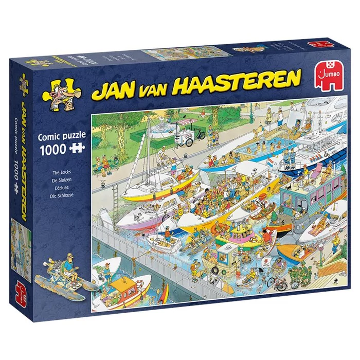 Jumbo 19067 - Jan Van Haasteren - Nagyzsilip - 1000 db-os puzzle