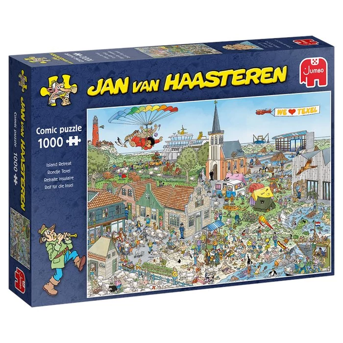 Jumbo 20036 - Jan Van Haasteren - Vakáció - 1000 db-os puzzle