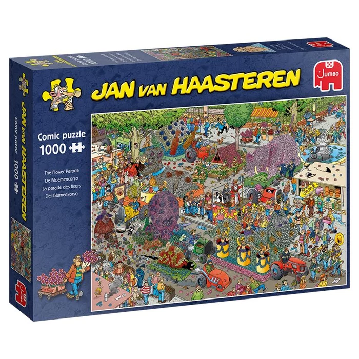 Jumbo 19071 - Jan Van Haasteren - Virágfesztivál - 1000 db-os puzzle