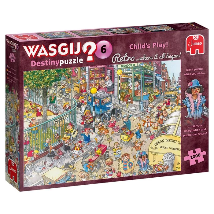 Jumbo 25015 - Wasgij Destiny - Gyerekjáték - 1000 db-os puzzle