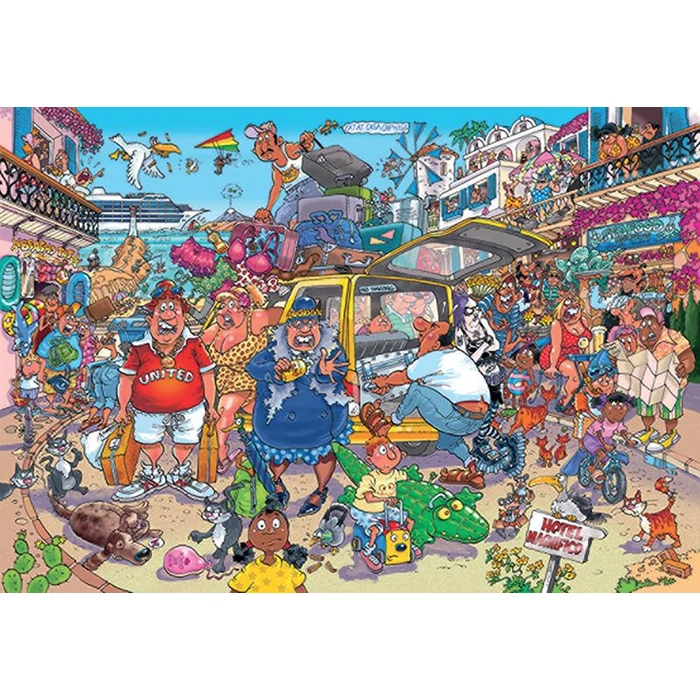 Jumbo 25004 - Wasgij Original - Vakáció - 1000 db-os puzzle