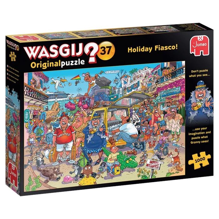 Jumbo 25004 - Wasgij Original - Vakáció - 1000 db-os puzzle