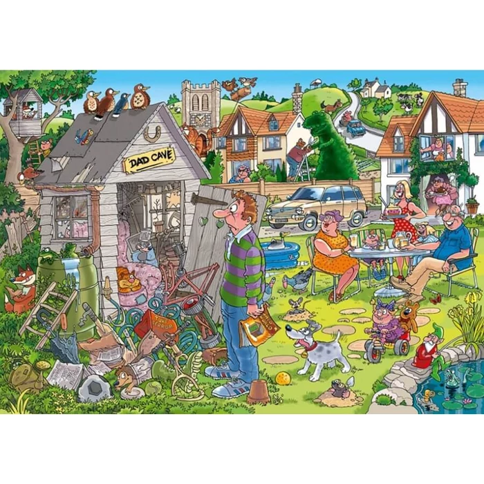 Jumbo 00335 - Apa barlang - 1000 db-os puzzle