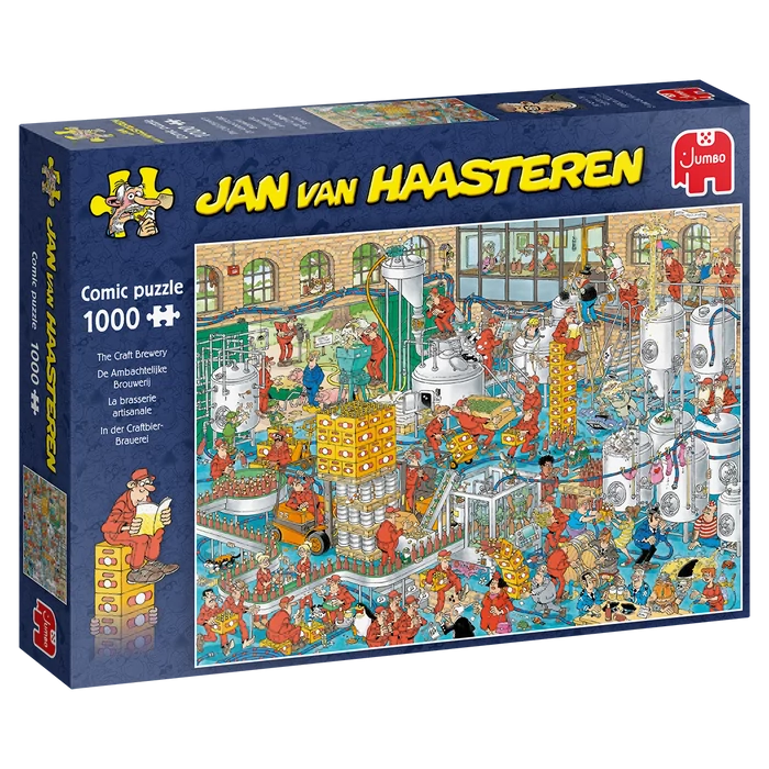 Jumbo 20065 - Jan Van Haasteren - Gyár - 1000 db-os puzzle