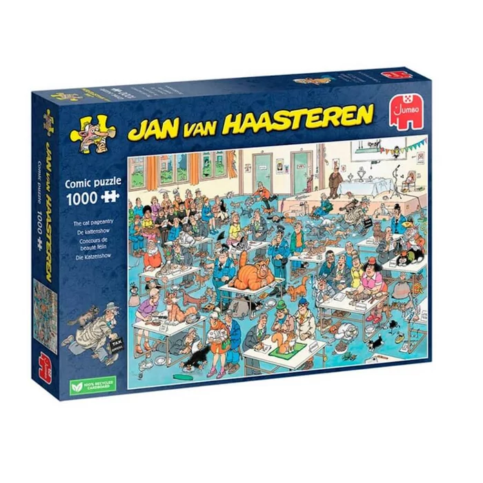 Jumbo 00032 - Jan Van Haasteren - Cica felvonulás - 1000 db-os puzzle