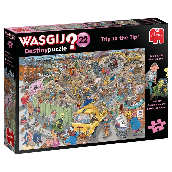 Jumbo 25001 - Wasgij Destiny - Szeméttelepi túra - 1000 db-os puzzle