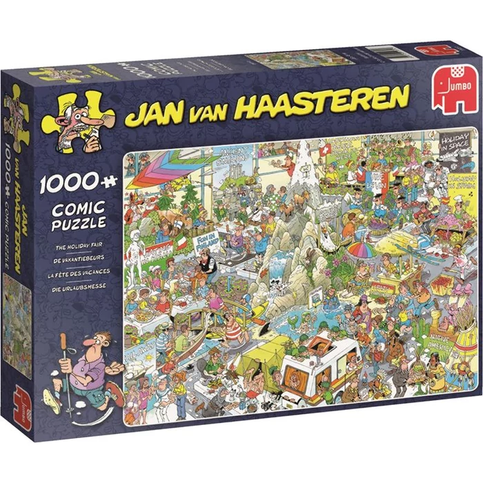 Jumbo 19051 - Jan Van Haasteren - Szünidei vásár - 1000 db-os puzzle