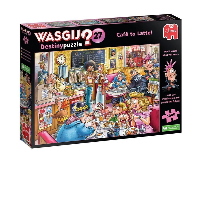 Jumbo 00332 - Wasgij Kávézó - 1000 db-os puzzle