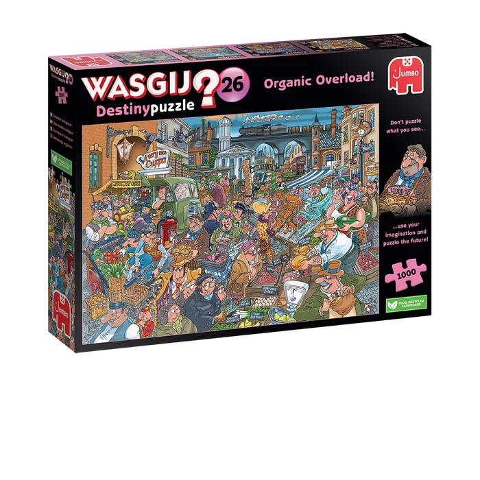 Jumbo 00022 - Wasgij Túlterhelt - 1000 db-os puzzle