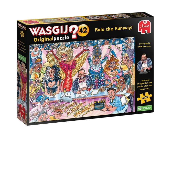 Jumbo 00013 - Wasgij Verseny - 1000 db-os puzzle