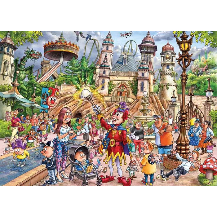 Jumbo 25021 - Wasgij Efteling  - 1000 db-os puzzle