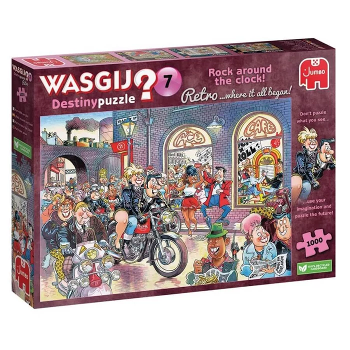 Jumbo 00017 - Wasgij Rock N Roll - 1000 db-os puzzle