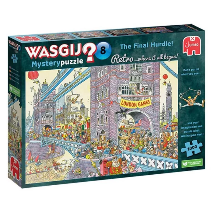 Jumbo 00330 - Wasgij Utolsó akadály - 1000 db-os puzzle