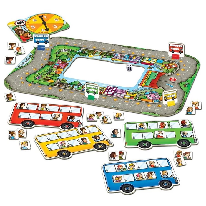 Orchard Toys - Buszmegálló társasjáték (HU032)