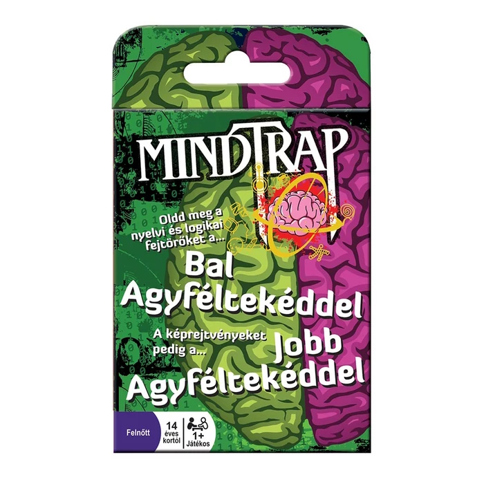 Mindtrap - Bal agyfélteke, jobb agyfélteke kártyajáték