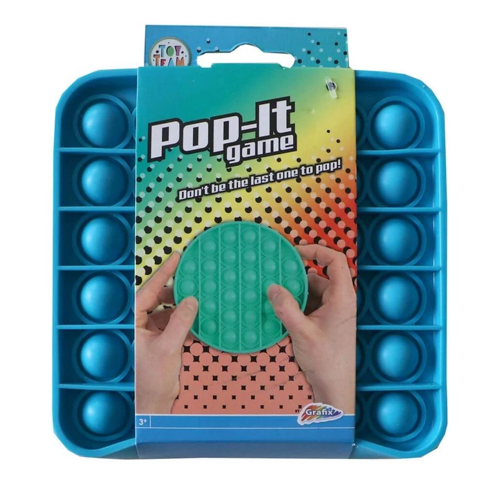 POP-IT - multifunkciós játék - 12,5 x 12,5 cm