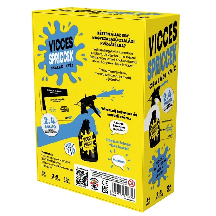 Vicces Spriccek társasjáték (LE63796)