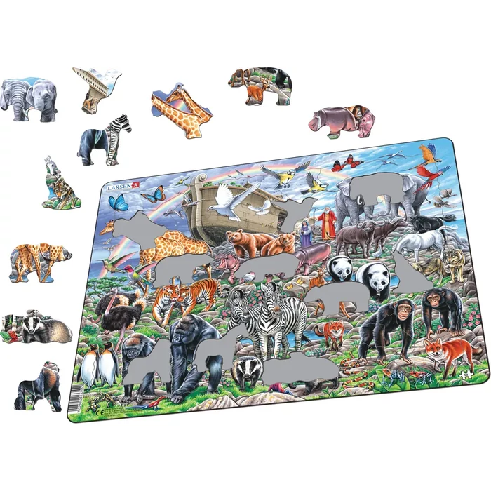 Larsen Maxi Puzzle 53 db-os HL10 - Noé bárkája (133552)
