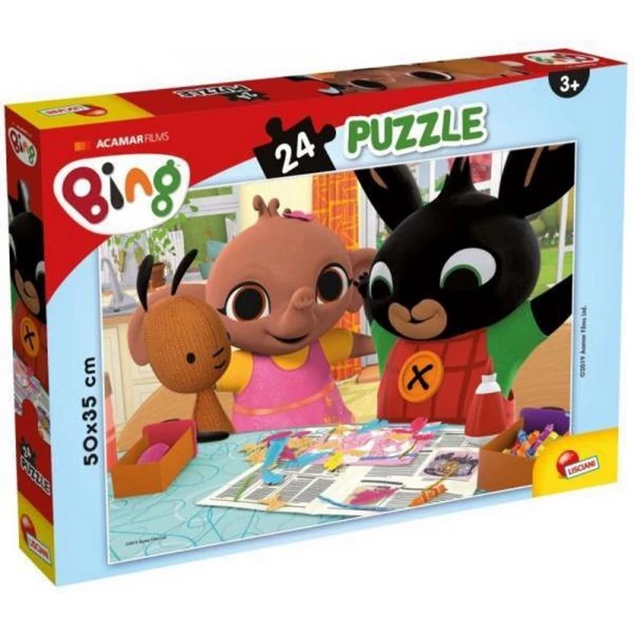 Lisciani 77984 - Bing - Szórakozzunk együtt! - 24 db-os puzzle