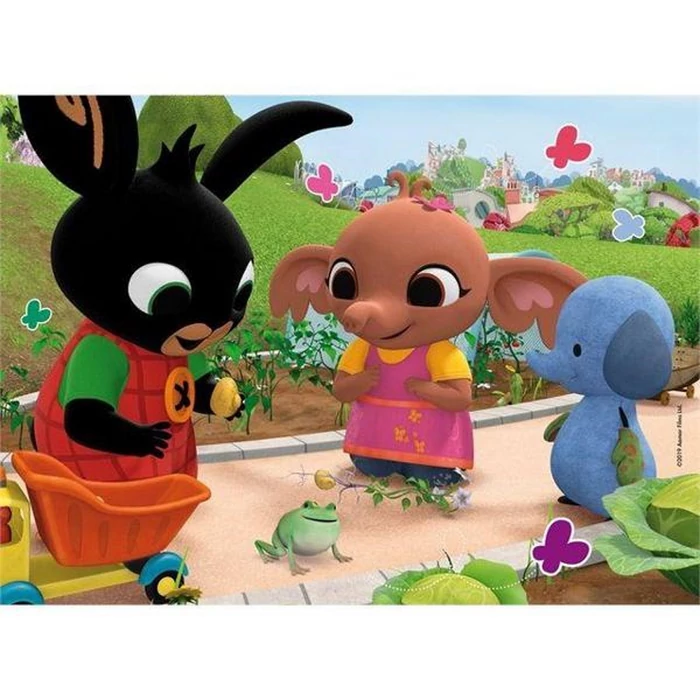 Lisciani 77991 -  Bing - A béka - 24 db-os puzzle