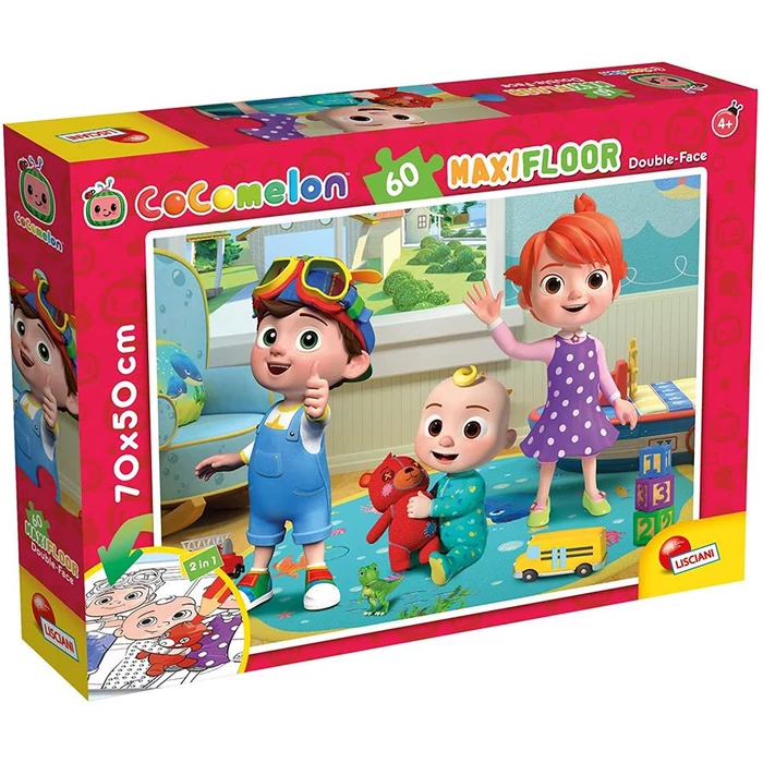 Lisciani 91065 Cocomelon - Maci ölelés - 60 db-os Maxi Floor puzzle