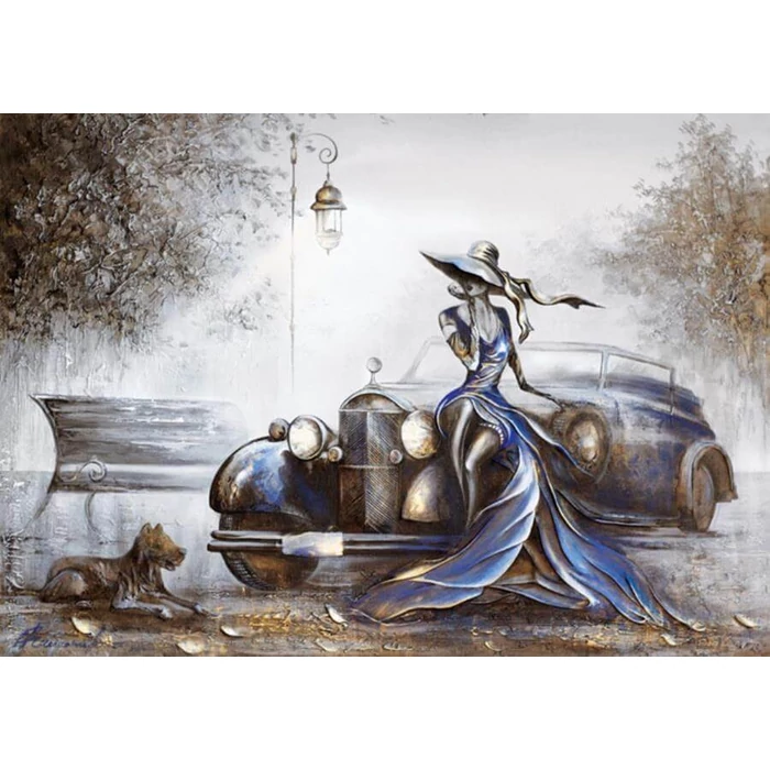 Magnolia 2318 - Lady in Blue - Raen Special Edition - 1000 db-os puzzle
