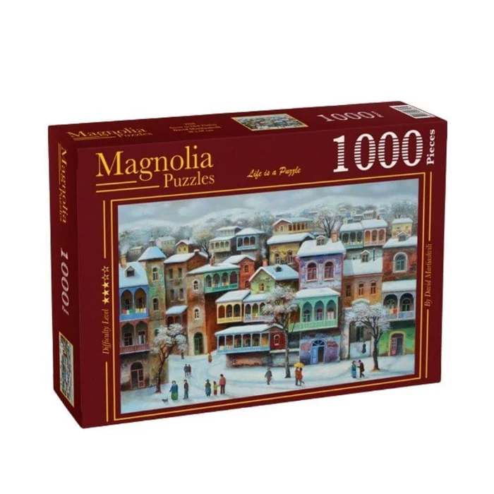 Magnolia 2328 - Snow in Old Tbilisi - David Martiashvili Special Edition - 1000 db-os puzzle