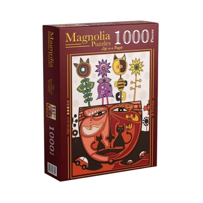Magnolia 2323 - Surrealist Cat - 1000 db-os puzzle