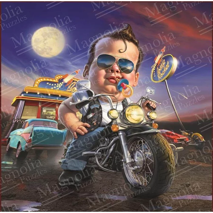 Magnolia 3401 - Bottle Rocket Diner - Mark Fredrickson Special Edition - 1023 db-os Square puzzle
