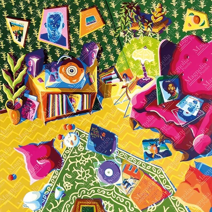 Magnolia 4202 - Mandarin Bebop - Kilo Blimp Special Edition - 1023 db-os Square puzzle