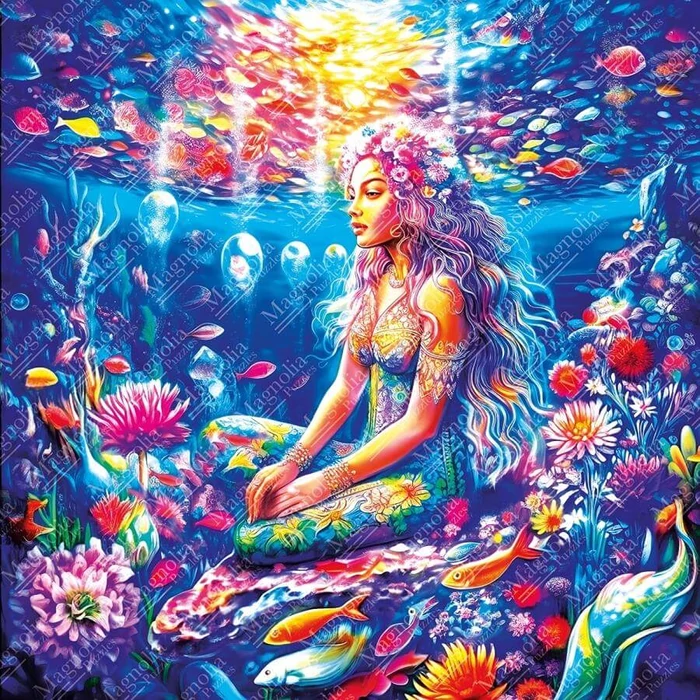 Magnolia 8607 - Peace Underwater - Elif Hürdogan Special Edition - 1023 db-os Square puzzle