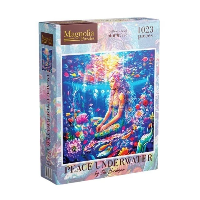 Magnolia 8607 - Peace Underwater - Elif Hürdogan Special Edition - 1023 db-os Square puzzle