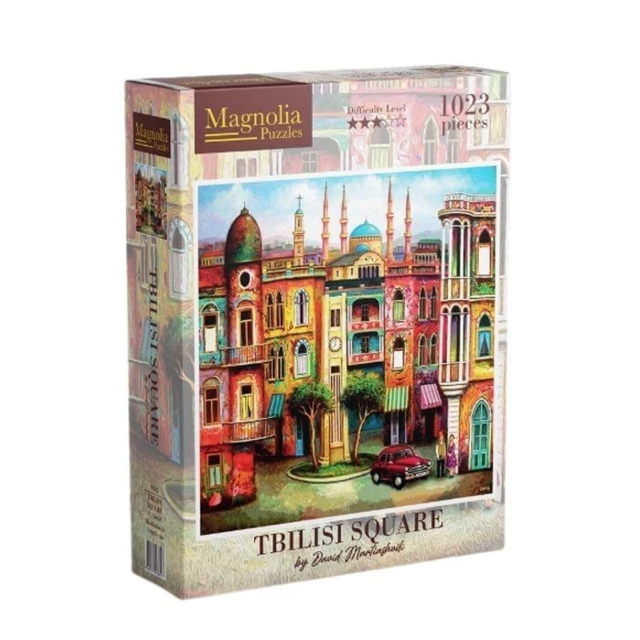 Magnolia 9502 - Tbilisi Square - David Martiashvili Special Edition - 1023 db-os Square puzzle