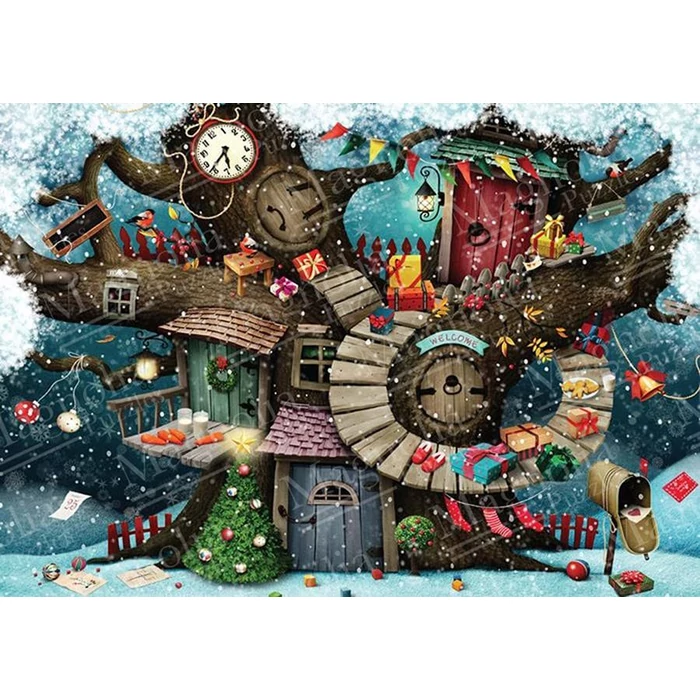 Magnolia 3514 - Christmas in the Forest - 1500 db-os Mini puzzle