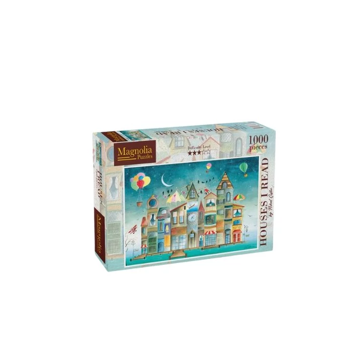 Magnolia 1014 - Houses I Read - 1000 db-os puzzle
